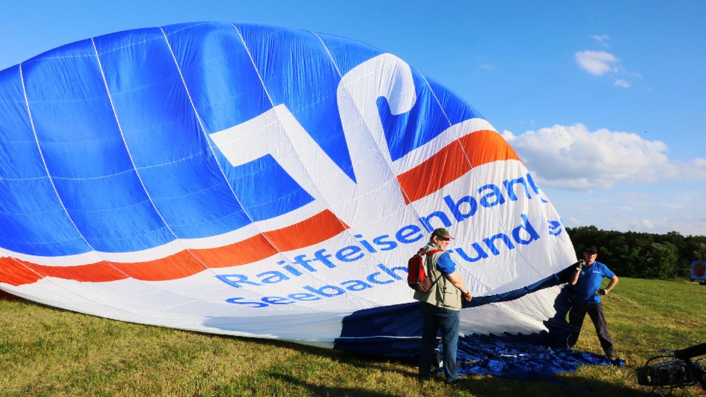 Hannberg: Veranstalter-Ballon brauchte neue Hülle 