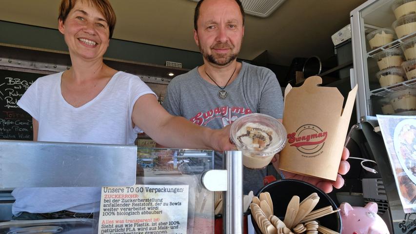 Kalorienbomben in Nürnberg: Foodtrucks übernehmen Volksfestplatz