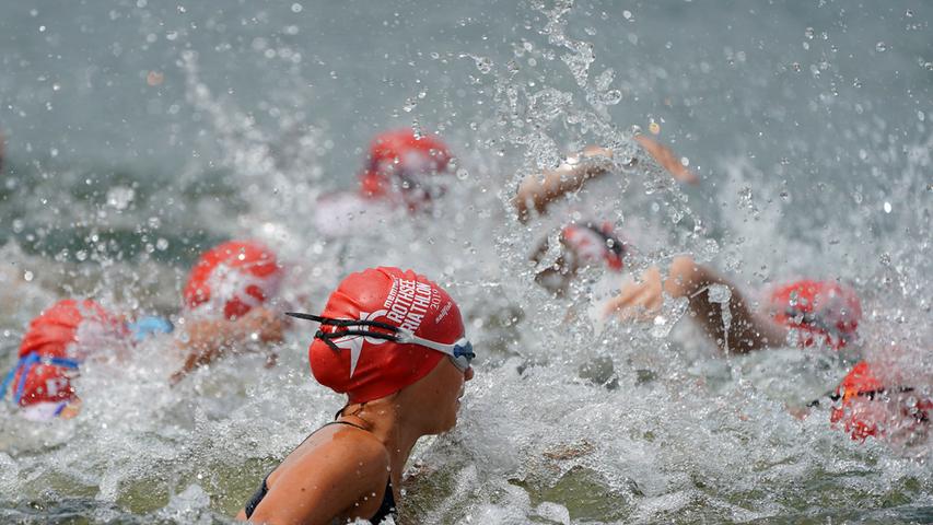 Sportlicher Nachwuchs: Kinder und Jugendliche starten beim Rothsee Triathlon