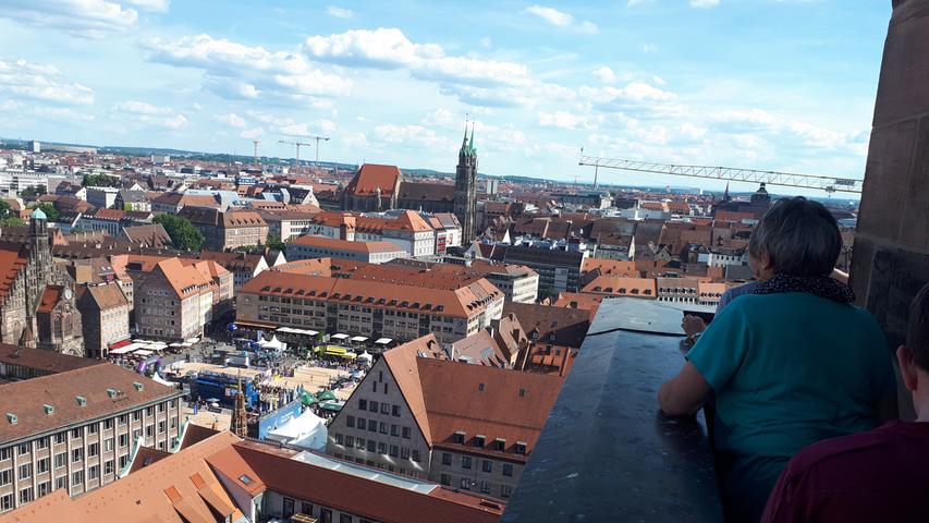 Nürnberg von oben: St. Sebald lädt zum besonderen Blick ein