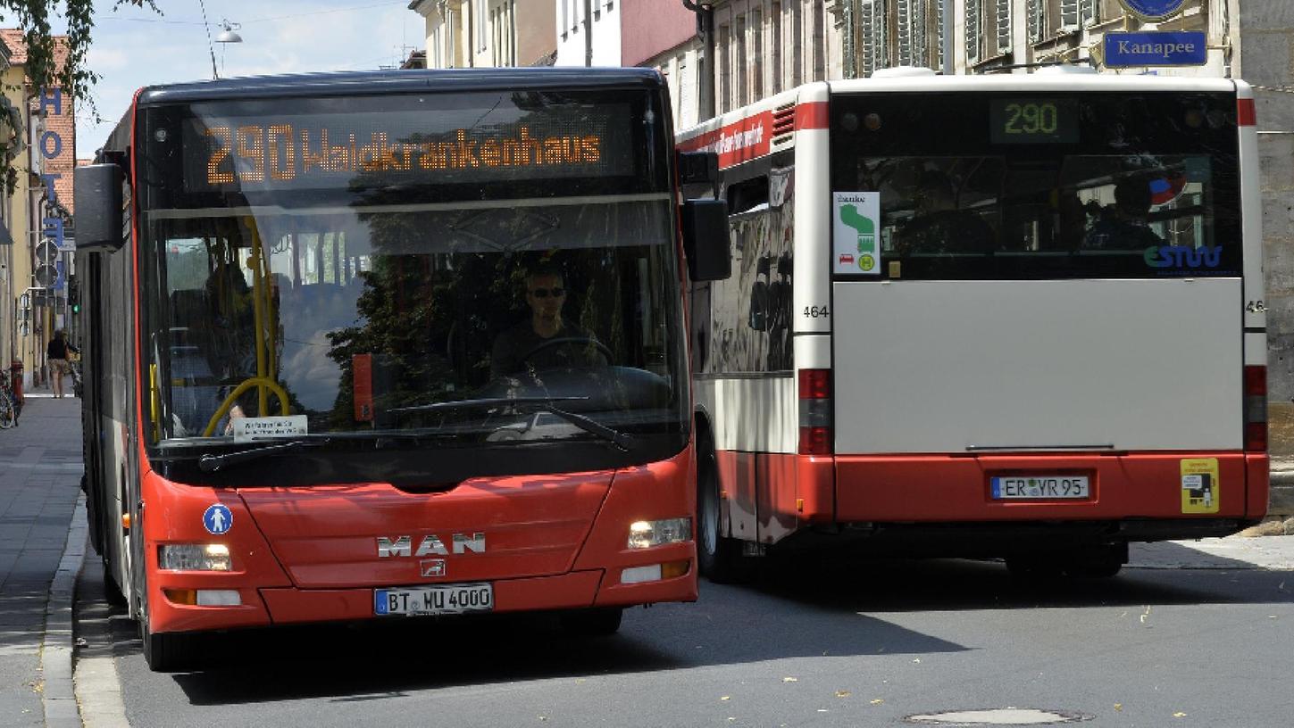 Rote Karte in Erlangen für Durchgangsverkehr