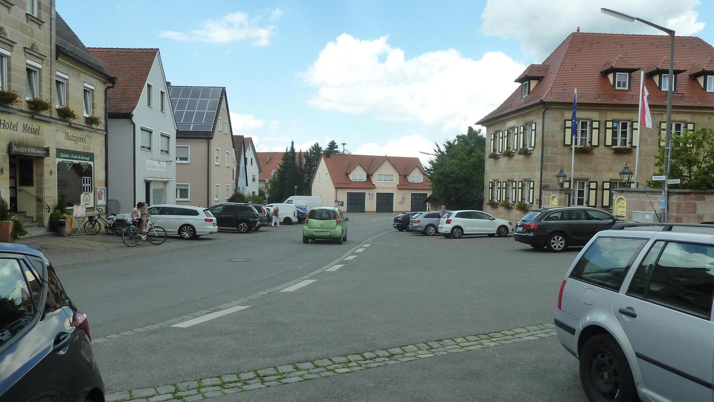 Der Dorfplatz in Kalchreuth soll schöner werden