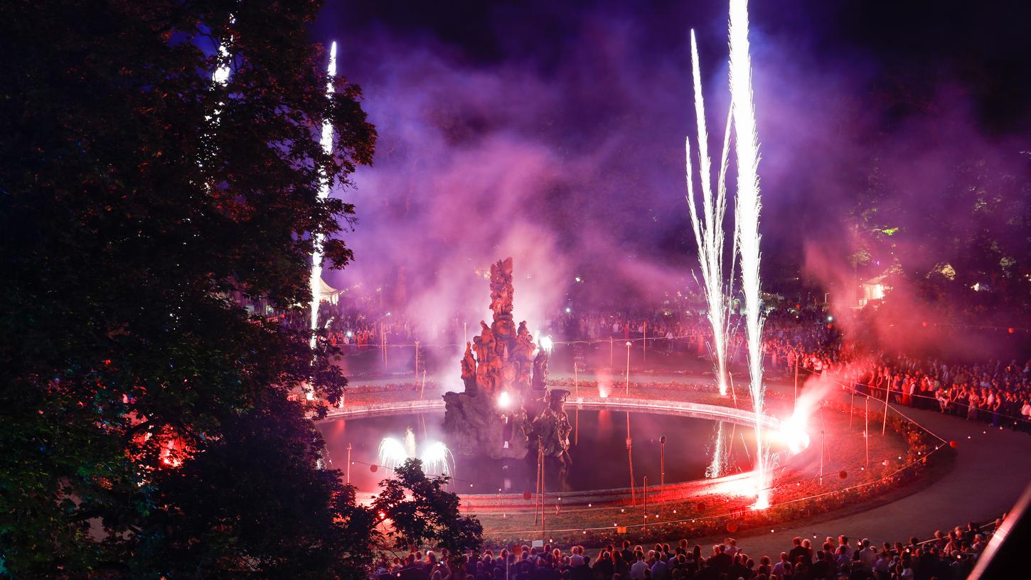 Gehört zum Schlossgartenfest dazu: das Feuerwerk.