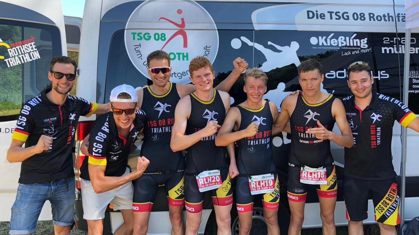 TSG Roth rockt die Triathlon-Regionalliga