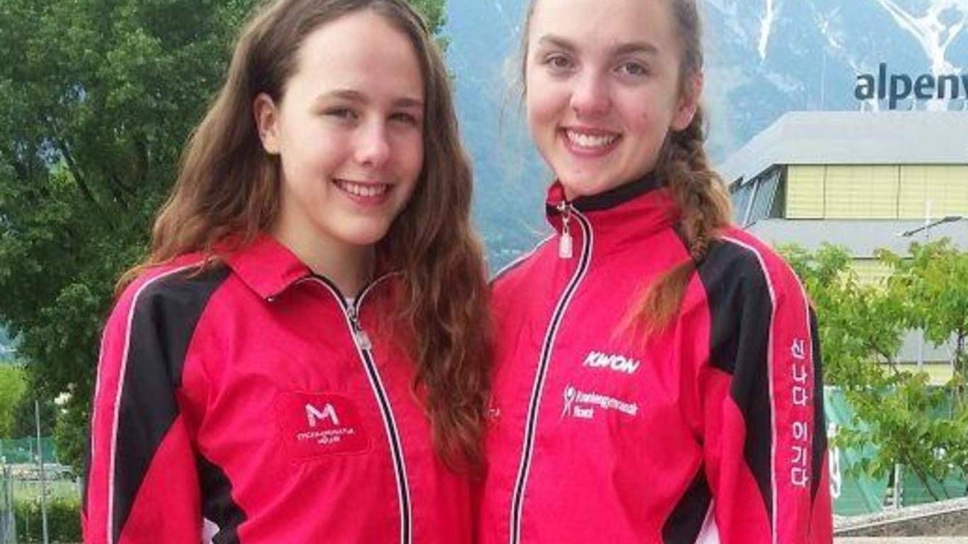 Beckstein mal zwei: Isabel (rechts) ist bei der heute beginnenden Universiade in Neapel dabei. Vanessa (links) wird weiterhin von der Bayerischen Sportstiftung gefördert.
