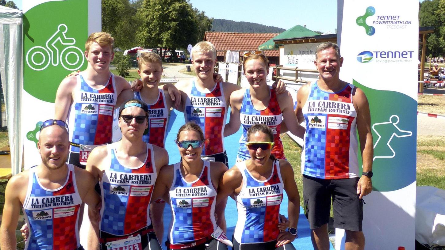 Triathlon-Regionalliga: La Carrera feiert Rekord-Teams