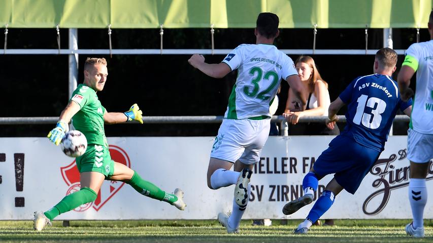 Zirndorf ohne Chance: Fürth siegt im Testspiel mit 7:0