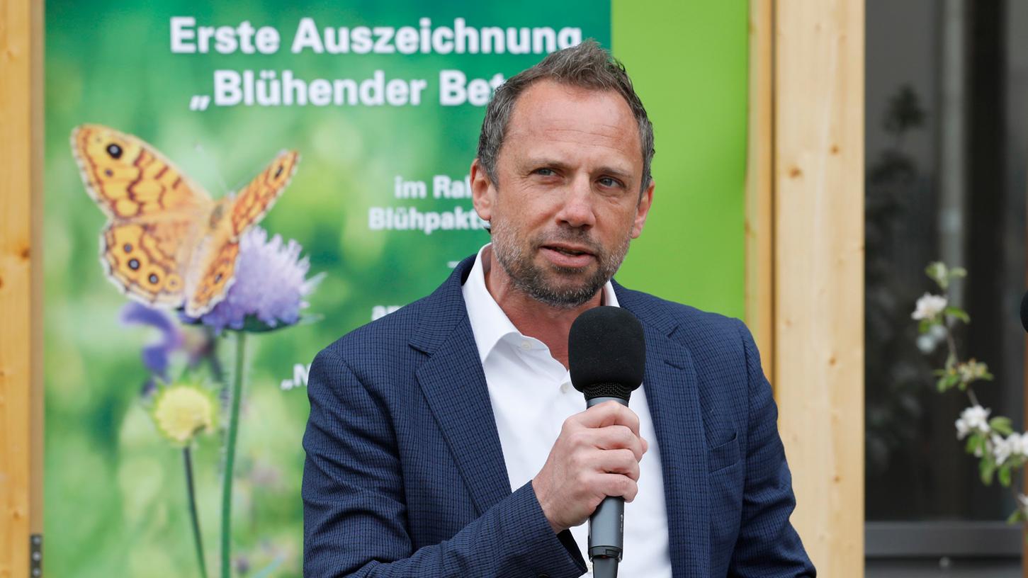 Als Umweltminister will der Pinzberger Thorsten Glauber nun mehr Tempo bei der Klimapolitik machen.