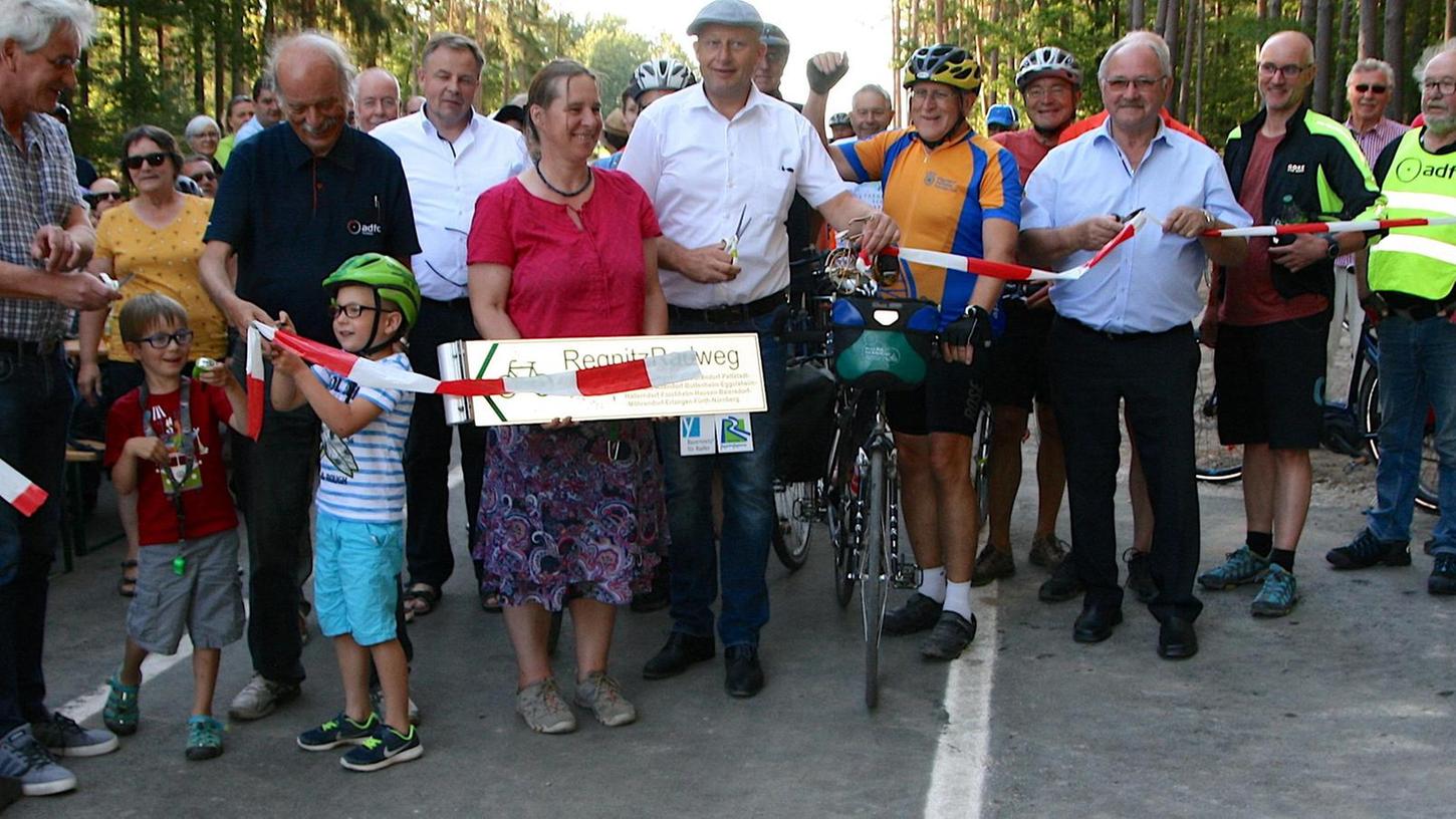 Nach acht Monaten Bauzeit: Regnitztal-Radweg ist freigegeben