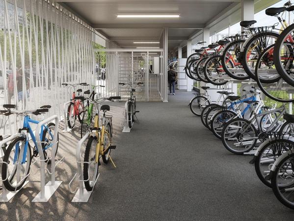 Bauarbeiten begonnen: Hier entsteht Nürnbergs erstes Fahrradparkhaus