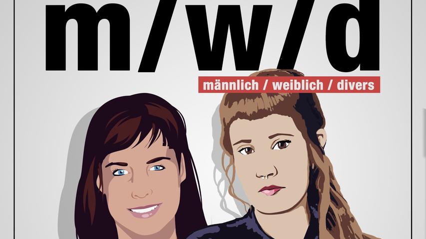 m/w/d - männlich, weiblich, divers - der Feminismus- Podcast live vom Ohrenschmaus-Festival