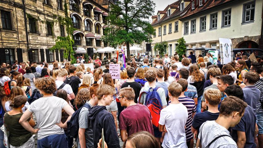 Fridays for Future-Demo in Erlangen: 