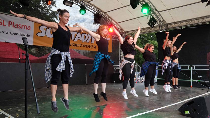 Party und Tanz im Annapark: Die Bilder vom Südstadtfest