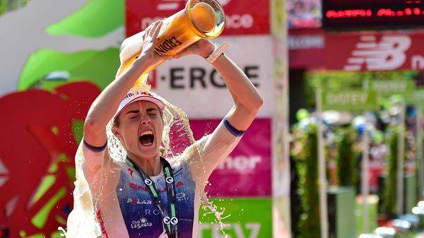 2018 noch auf Platz zwei, 2019 dann der Sieg: Lucy Charles-Barclay (GBR) brauchte für ihren Triumph in Roth 8:31:09 Stunden.