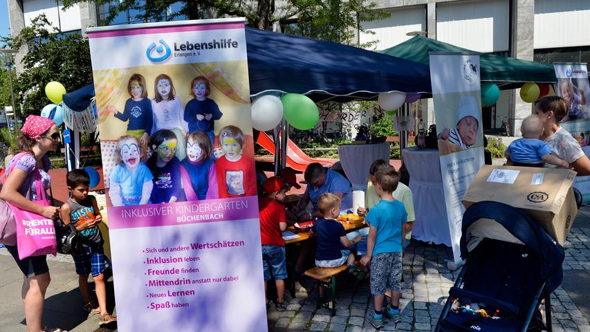 Rathausfest des Forums für Behinderte Menschen in Erlangen