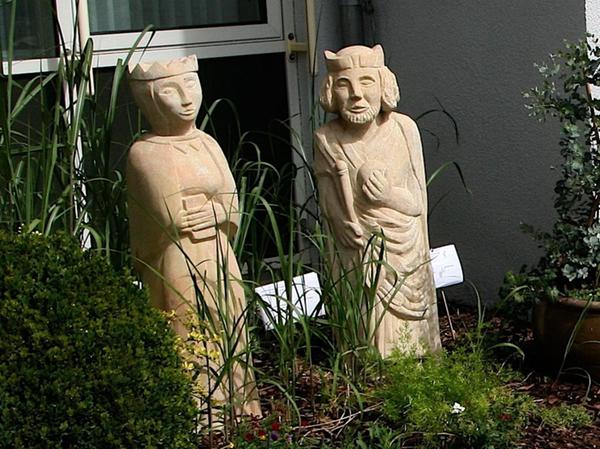 Neuer Skulpturenweg im Klinikgarten in Ebermannstadt