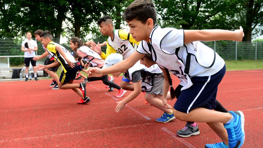 Höher, schneller, weiter: Fürther Schüler holen sich das Sportabzeichen