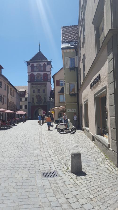 Mittelalterliche Türme prägen die Altstadt von Wangen.