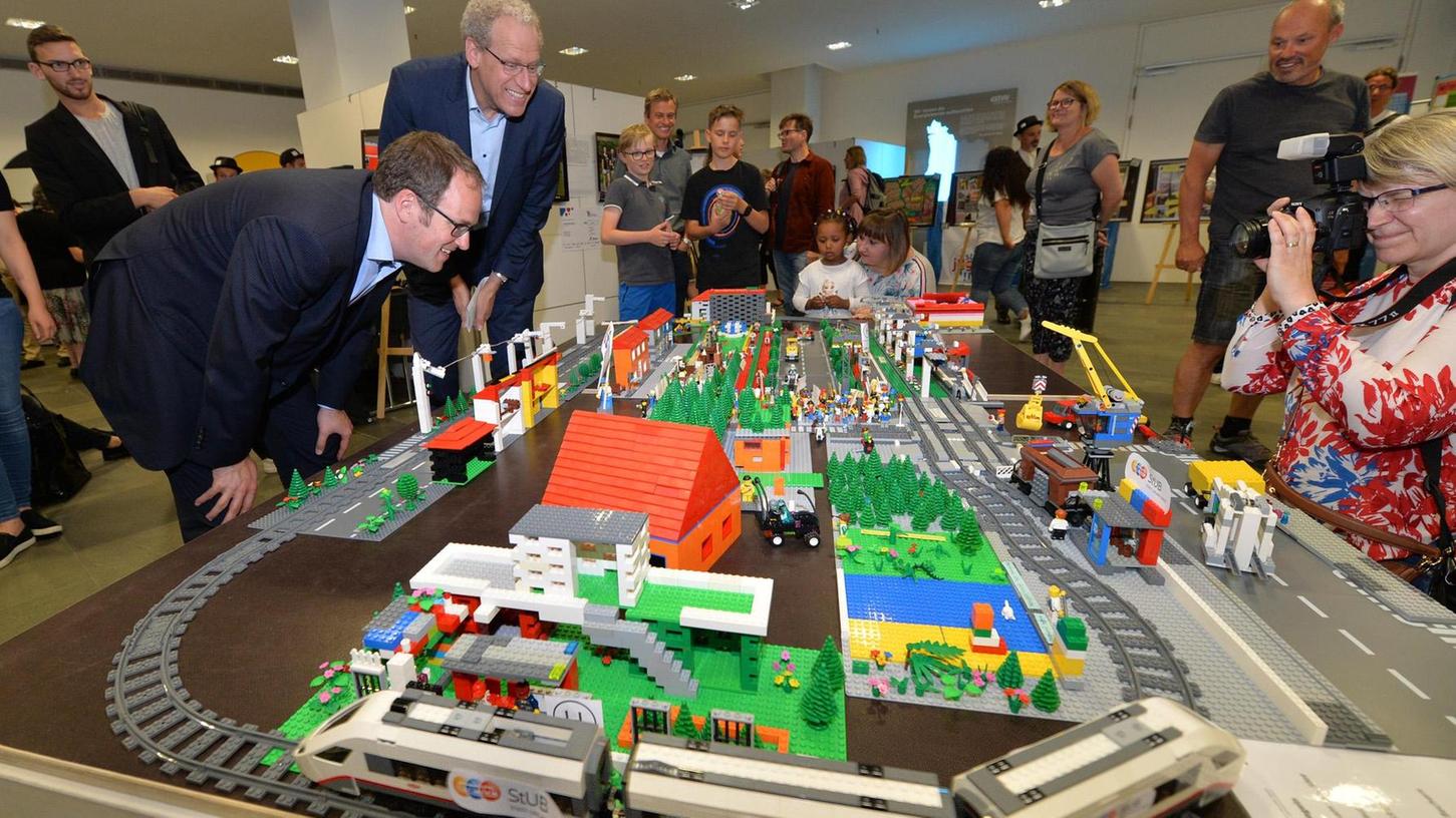 StUB aus Lego: Kinder planen die Stadt-Umland-Bahn