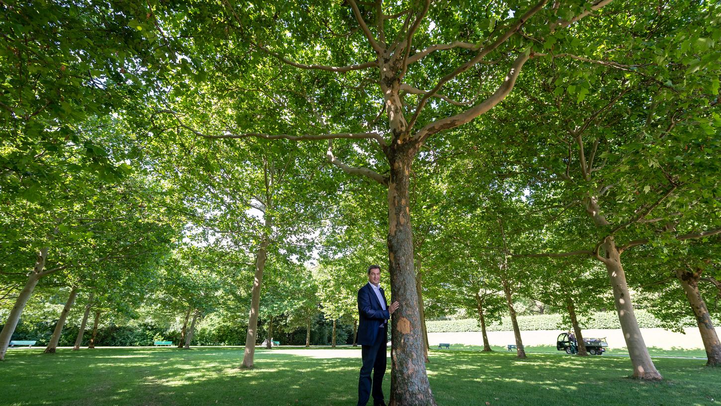 Markus Söder hat ein Ziel: Bis 2030 will der Ministerpräsident mit Bayern alle Klimaziele erfüllen. Markus Söder hat ein Ziel: Bis 2030 will der Ministerpräsident mit Bayern alle Klimaziele erfüllen.