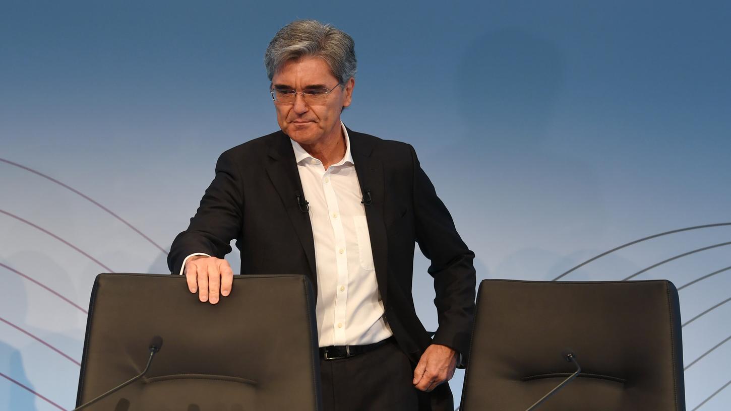 Siemens-CEO Joe Kaeser wurde gedroht, "der nächste Lübcke" zu sein.