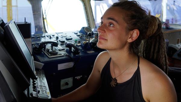 Seenotrettung im Mittelmeer - Carola Rackete