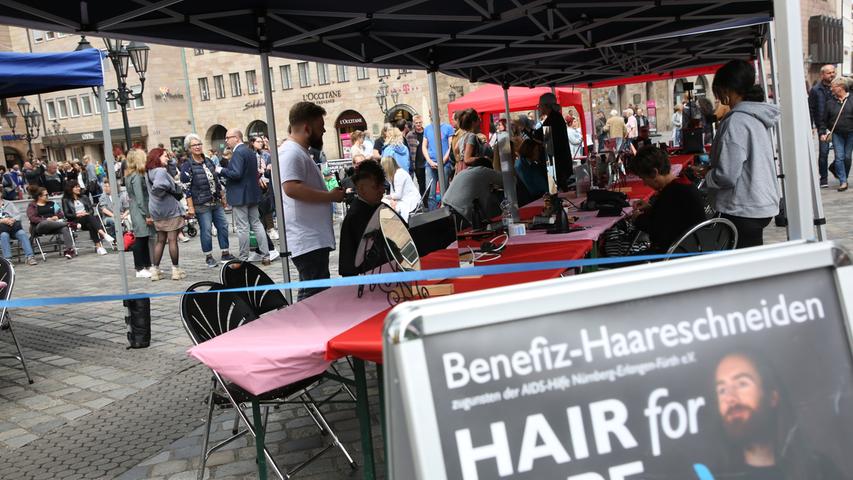 Hair for Care: Neue Frisuren für den guten Zweck in Nürnberg