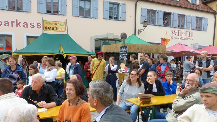 Gaukler, Ritter und mehr: Historisches Bürgerfest in Gräfenberg