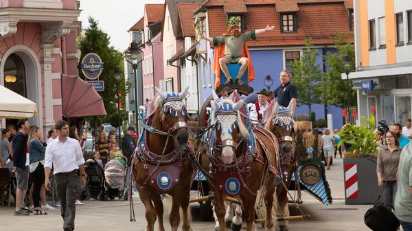 Volksfest Auftakt Treuchtlingen