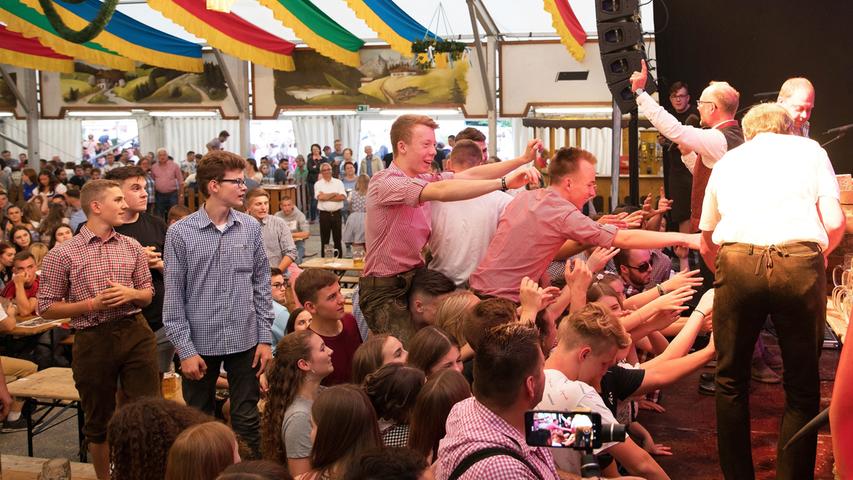 Der Gambrinus rief zum Treuchtlinger Volksfest 2019