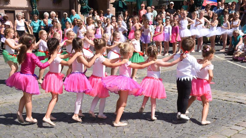 ...auch der Auftritt der Kinder vom Ballett Unterreichenbach war ein Highlight.