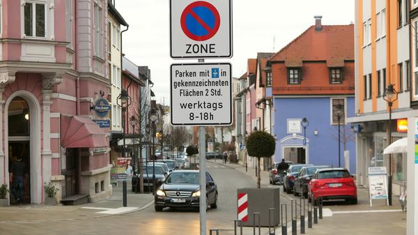 Verkehr Wallmüllerplatz Treuchtlingen