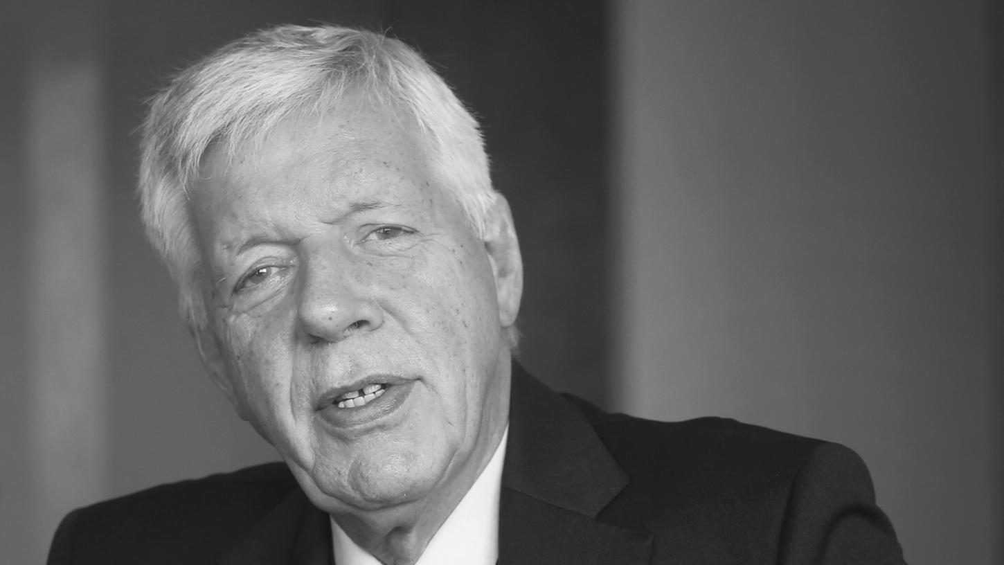 Werner Müller als damaliger Vorstandsvorsitzender der RAG-Stiftung. Der ehemalige Bundeswirtschaftsminister starb in der Nacht zum Dienstag an den Folgen einer Krebserkrankung.
