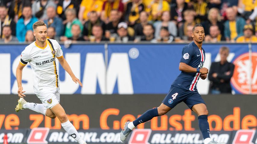 Weltstars in Dresden: Mbappé & Draxler schießen PSG zum Sieg