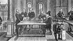 Panschen — eine unter Brauern früher verbreitete Praxis zur Gewinnmaximierung, die aber oft drakonische Strafen noch sich zog. Babylons König Hammurabi verfügte sogar, dass überführte Bierpanscher in ihren Fässern ertränkt werden sollen. Und nach dem Tod müssen deren ruhelosen Seelen in der oberpfälzer Burgruine Stockenfels für ihre Sünden büßen. Brauer und betrügerische Wirte sitzen im Burgbrunnen auf Leitern und Mauervorsprüngen und reichen Eimer für Eimer Wasser hoch, das der oben sitzende Teufel wieder ausschüttet.