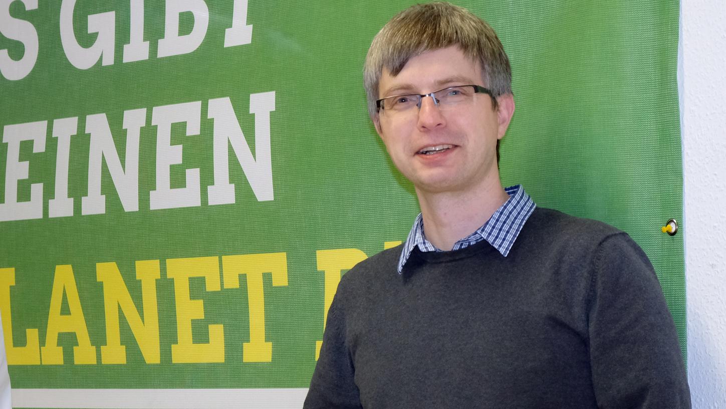 Daniel Arnold gibt sein am als Nürnberger Chef der Grünen ab.