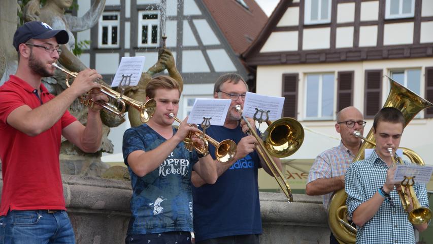 Stimmungsvoller Auftakt beim Schwabacher Bürgerfest