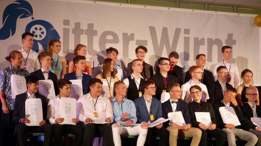 Ritter-Wirnt-Schule in Gräfenberg: Abschlussfeier mit Andacht