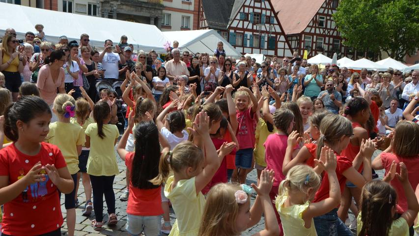 Bürgerfest Schwabach, der Sonntag: Hier wird getanzt!