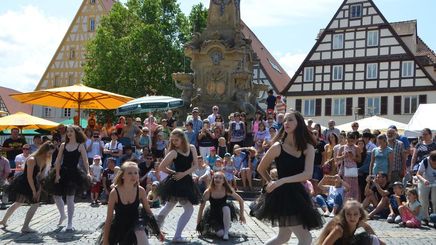 Bürgerfest Schwabach, der Sonntag: Hier wird getanzt!