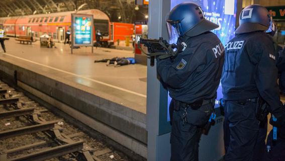 Anti-Terror-Übung am Hauptbahnhof: Polizei probt für Ernstfall