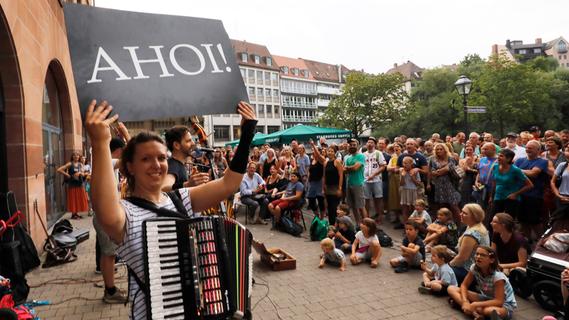Das Akkordeon erobert Nürnberg: Alle Fotos zum Bardentreffen 2019