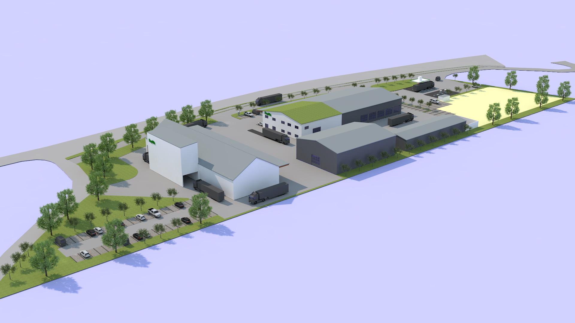 Der geplante BayWaStandort in Forchheim im Überblick Nordbayern