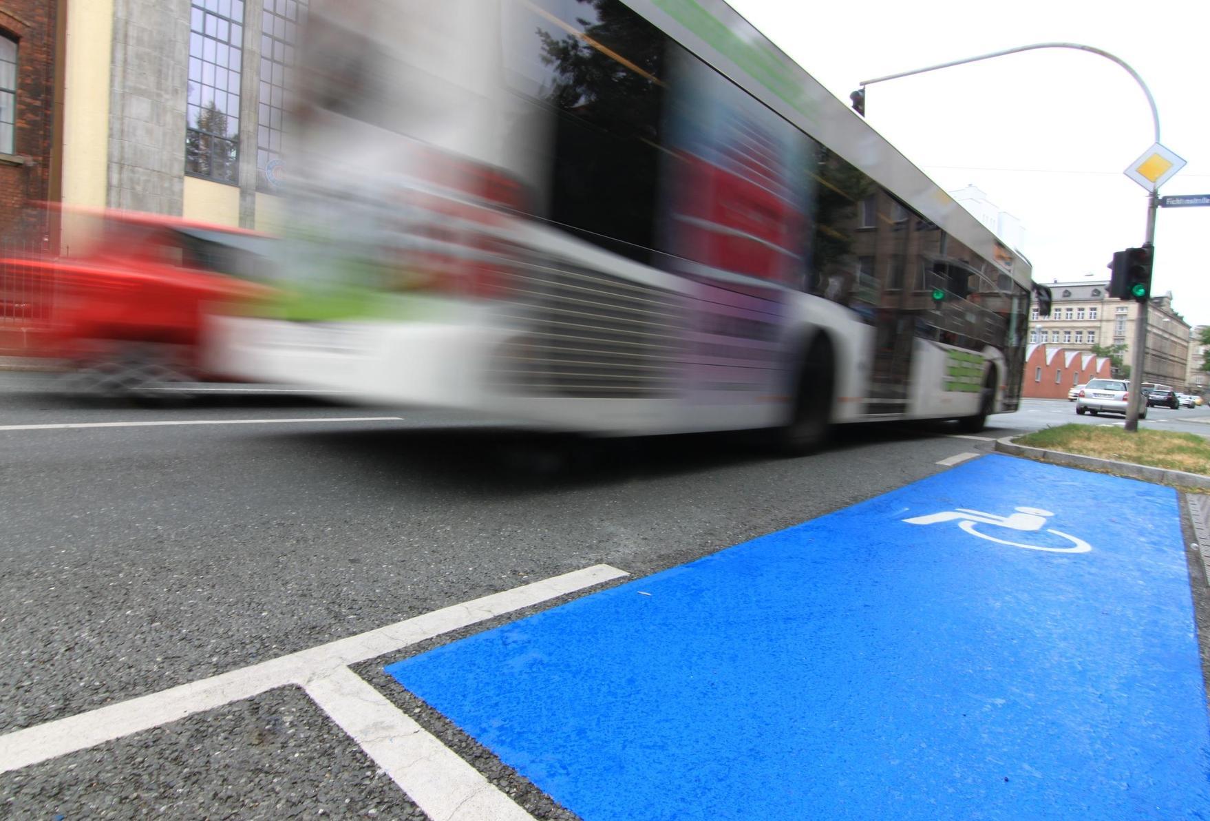 Stellplatz für Behinderte