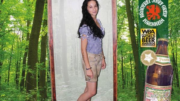 Knapp am Siegertreppchen vorbei und damit auf Platz 4 ging es mit 220 Stimmen für Rebekka Kraus (25) aus Hallerndorf.