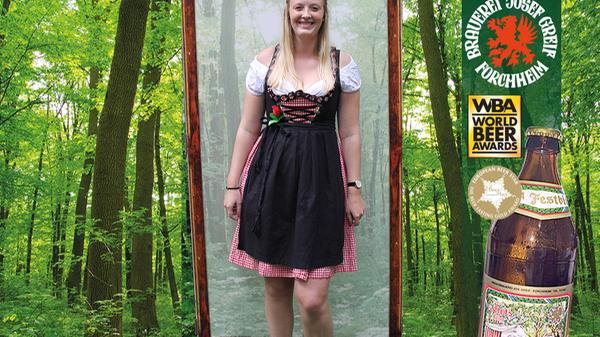 Mit nur einer Stimme mehr, nämlich 35 Stimmen, landete Petra Krämer (21) aus Marktsteft auf Rang 16.