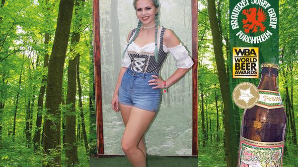 Gar nicht so viel Vorsprung vor dem dritten Rang hatte die zweitplatzierte Lisa Utke (23) aus Igensdorf: 373 Stimmen holte sie ein.