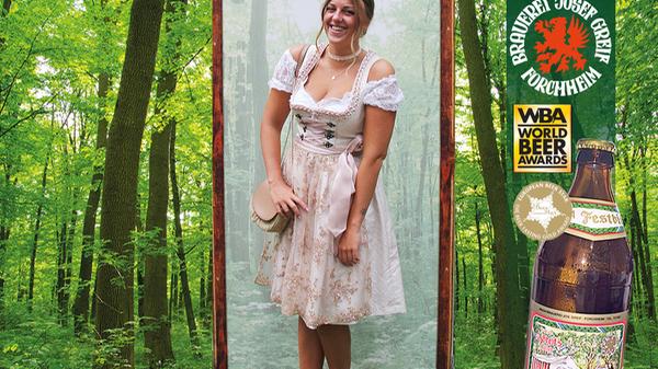 Platz 7 sicherte sich Sarah Kalb (21) aus Michelau mit 168 Stimmen.