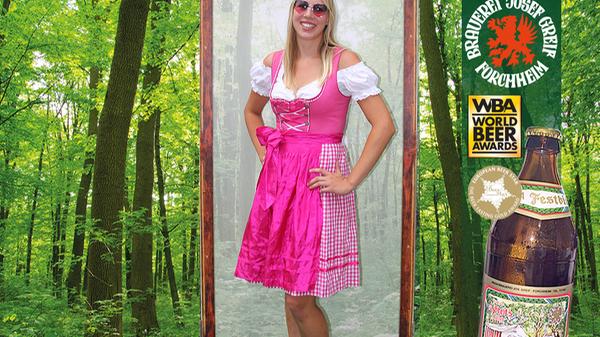 Mit 81 Stimmen landete Sabrina Zapf (25) aus Heroldsbach auf Platz 13.