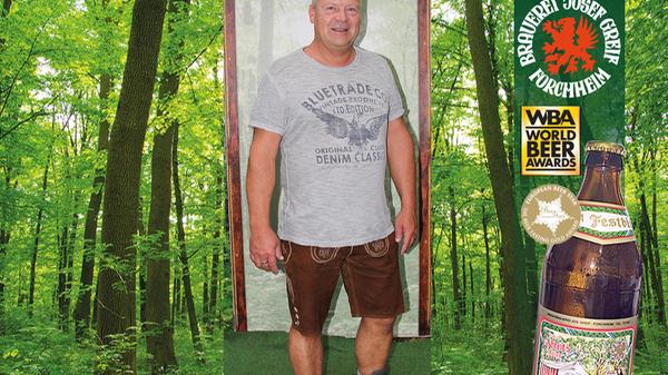 Der Achte im Voting darf sich über 58 Stimmen freuen - und heißt Thomas Buna (54) aus Forchheim.